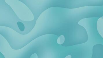 Abstract blue gradients create wavy organic shapes suitable for backgrounds, textures, digital designs, and artistic projects with a modern aesthetic. video