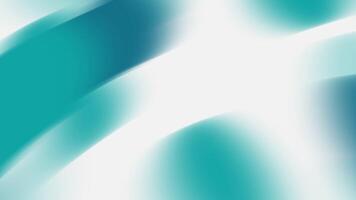 Abstract teal curves blending into a white background create a modern and dynamic design suitable for website backgrounds or digital artwork. video
