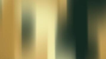 Vertical blurred gold and dark green stripes create abstract design. Suitable for backgrounds, website banners, and product packaging. Great for modern design themes. video