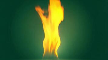 Bright yellow animated fire loop perfect for visual effects and game design Use it to add a fiery touch to your projects video