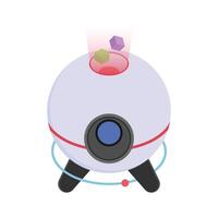 Get this amazing icon of futuristic robot in modern style vector