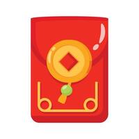 Take your hands on this amazing icon of red envelope vector