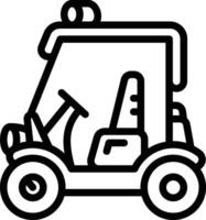 Buggy Car Icon. Dune Buggy Icon vector