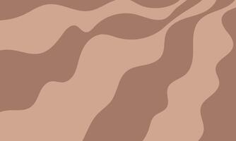 Abstract cream rays background. Fluid lines ornament vector