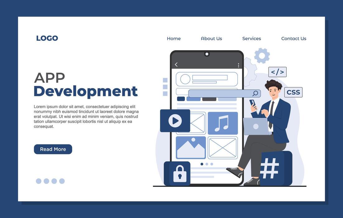 Web Development Poster Vector Art, Icons, and Graphics for Free Download