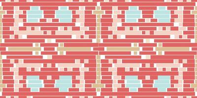 Arábica étnico diseño modelo dibujante folk bordado, azteca geométrico ornamento impresión. diseño para alfombra, fondo de pantalla, ropa, envase, tela vector