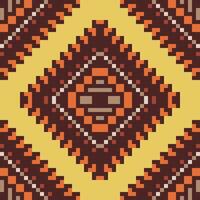 Geometry Simple Islamic Patternfolk Embroidery, Aztec Geometric Ornament Print. Design for Carpet, Wallpaper, Clothing, Wrapping, Fabric vector