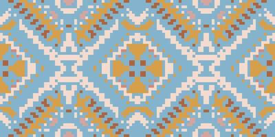 Geometric Tribal Abstract Geometric Pattern Designfolk Embroidery, Aztec Geometric Ornament Print. Design for Carpet, Wallpaper, Clothing, Wrapping, Fabric vector