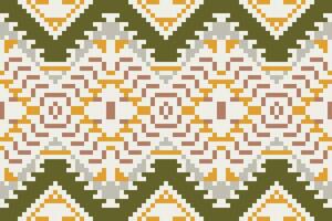 Sari Pattern Arabic Geometric Patternfolk Embroidery, Aztec Geometric Ornament Print. Design for Carpet, Wallpaper, Clothing, Wrapping, Fabric vector