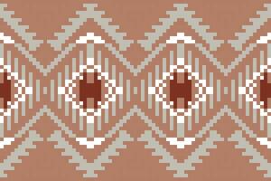 geométrico étnico sencillo Arábica geométrico gente con patrones bordado, azteca geométrico ornamento impresión. diseño para alfombra, fondo de pantalla, ropa, envase, tela vector
