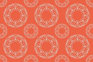 Damask Patterns Endless Islamic Geometric Pattern Design Folk Embroidery, Aztec Ornament Print. Design for Carpet, Wallpaper, Clothing, Wrapping, Fabric vector