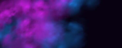 Pink Mist Dreams Floating Across the Azure Horizo vector