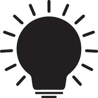 Light bulb icon. Line, solid and filled outline colorful version, outline and filled sign. Idea Symbol, logo illustration. Different style icons set. vector