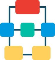 Hierarchy Illustration Flat Design vector