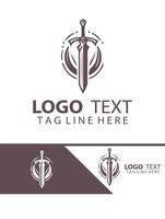 Storm sword logo vector