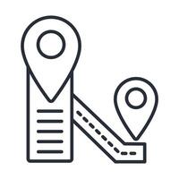 route icon. sign for use web design,logo.Symbol illustration. vector