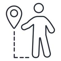locate icon. .sign for use web design,logo.Symbol illustration. vector