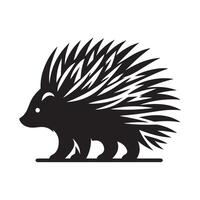 Porcupine Silhouette Vectors Files for Print and Digital Design