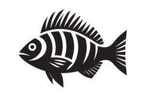 Saddleback Fish Silhouette Vectors Set for Nature and Ocean Lovers