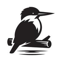 Kingfisher Silhouette Vectors Ideal for Print and Digital Designs