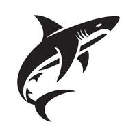 Professional Blacktip Shark Silhouette Graphics for Designers vector