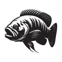 High-Resolution Goliath Tigerfish Silhouette Vectors for Branding and Logo Design