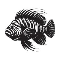 Goliath Tigerfish Silhouette Vectors Set for Bold and Dynamic Designs