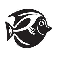Blue Tang Silhouette Vectors Great for Invitations and Event Designs