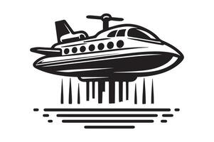 Unique Hovercraft Silhouette Vectors for Your Next Digital Design Project