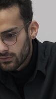 Man Working Computer video