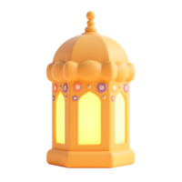 Illuminated Ramadan Lantern A Festive, Pastel Design png