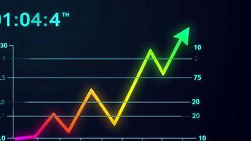 Analyzing Data Trends with Professional Footage of Graphs and Charts video