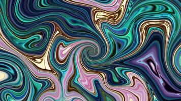 Colorful Abstract Fluid Motion Art Footage for Creative Projects video