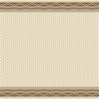 Vintage background with lace pattern and copy space vector