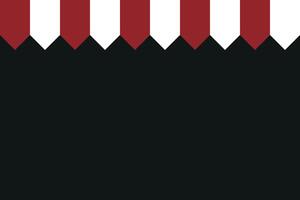 Modern Minimalist Red and Black Geometric Background vector