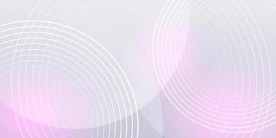 Abstract grey background with dynamic circle lines Futuristic technology concept vector