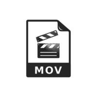 file format icon in halftone style black and white monochrome vector