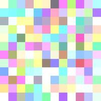 Geometrical abstract square mosaic background vector