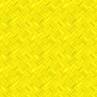Yellow geometrical seamless diagonal stripe pattern - tiled mosaic background design vector
