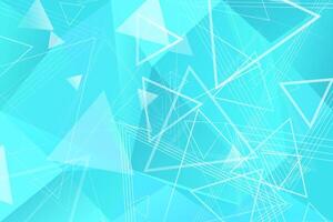 Abstract geometrical gradient mosaic triangle webpage background vector