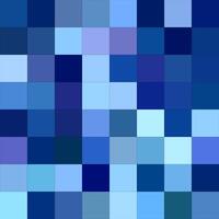 A blue and white background with squares vector