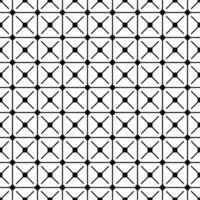 A black and white geometric pattern with squares vector