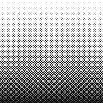negro y blanco trama de semitonos cuadrado modelo antecedentes vector