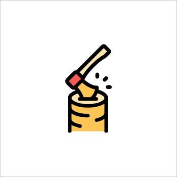 A hammer is being used to open a can vector