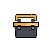 Toolbox icon illustration vector