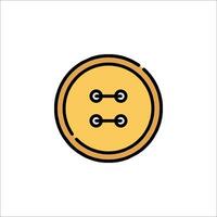 Button icon illustration vector