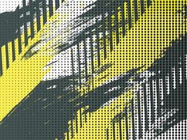 Abstract pattern with geometric concept Abstract background yellow, white, green vector