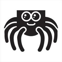 Playful Spiderweb Silhouette Design with a Modern Twist vector
