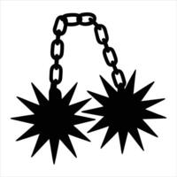 Twin Spiked Flails of Chaos vector