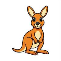 Kangaroo Art, Icons, and Graphics for vector